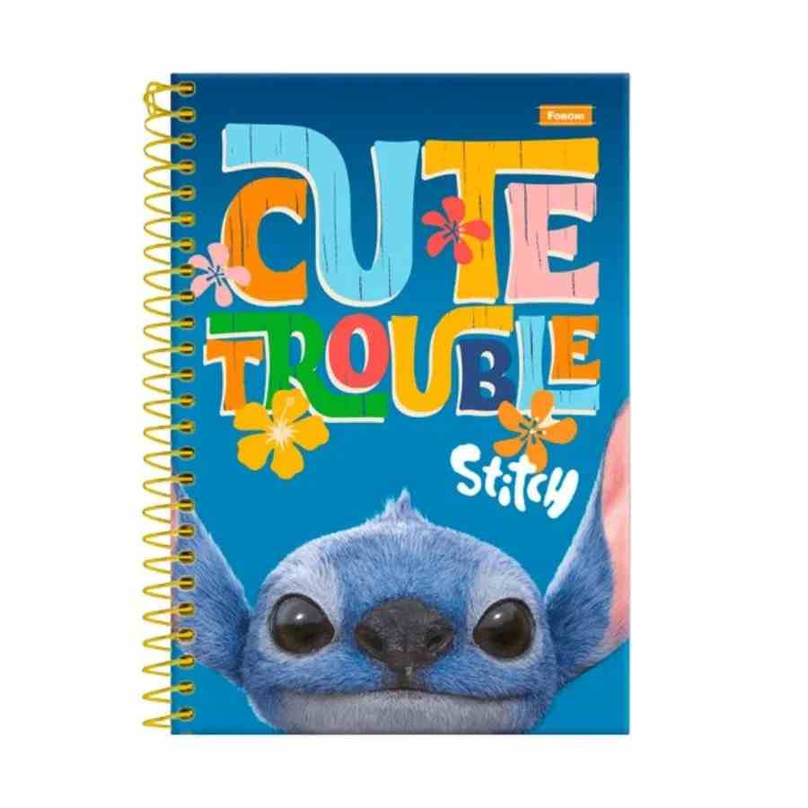 CADERNO ESPIRAL 1/4 STITCH C.D.